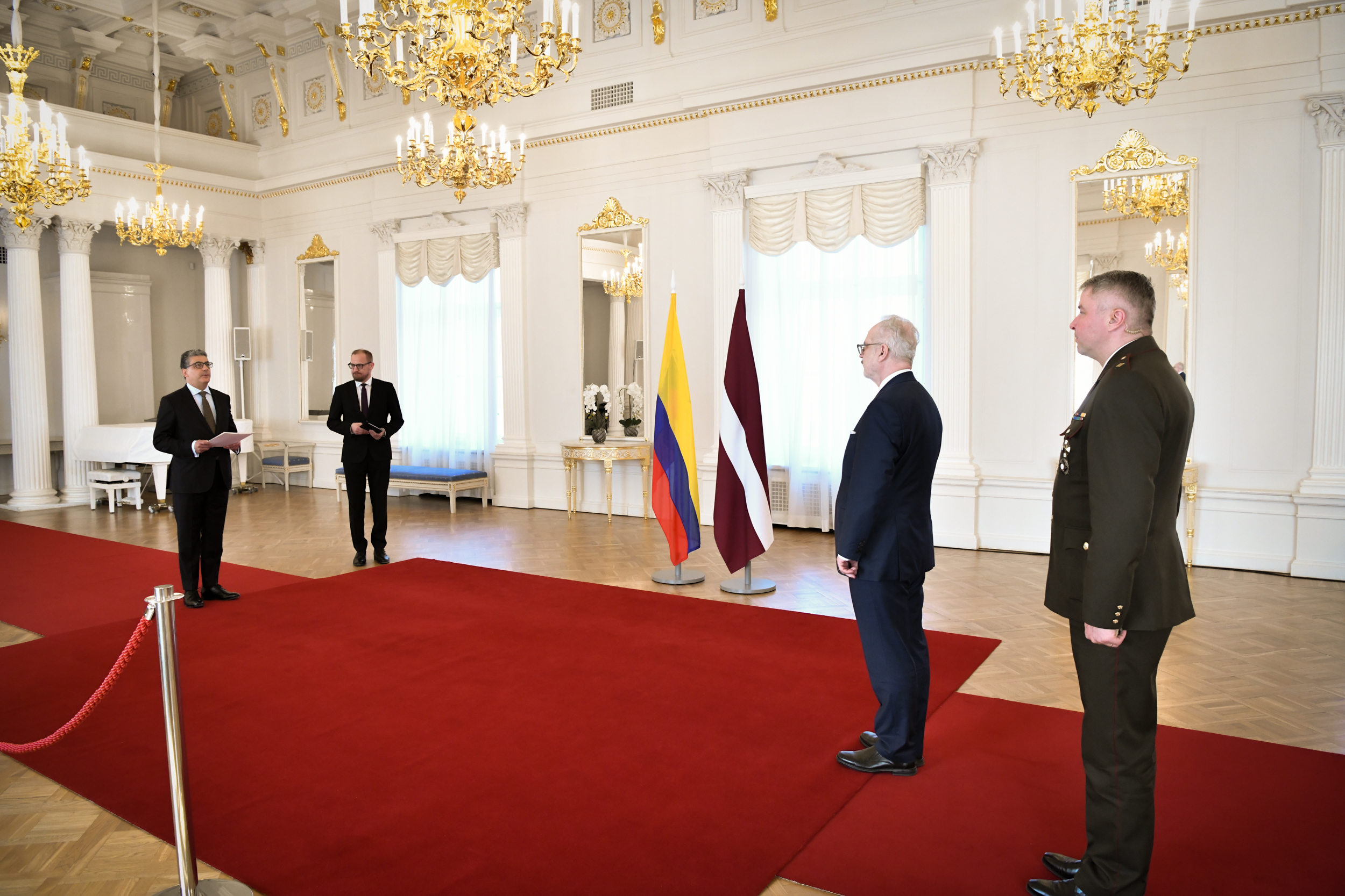 Foto: Presidencia de la República de Letonia.