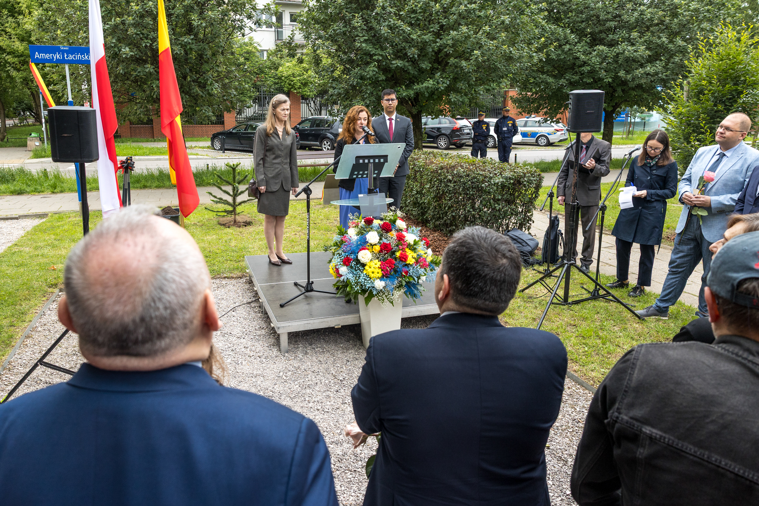 Colombia, como Presidente Pro-Tempore del GRULAC, junto con la Alcaldía de Varsovia, inaugura la Plaza América Latina, un símbolo de unión entre Polonia y la región