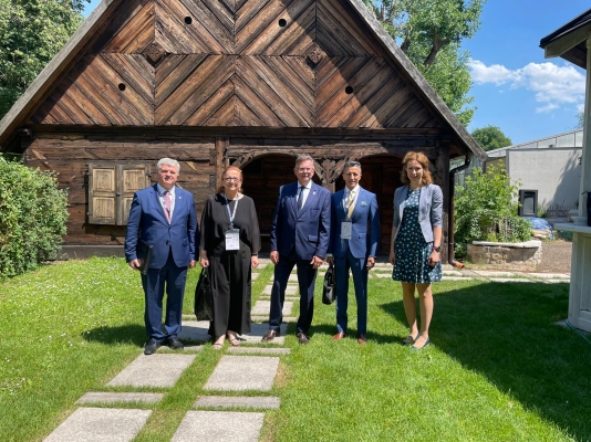 Embajador Javier Higuera visitó Torun para participar en el Welconomy Forum y reunirse con el Vicemariscal de Cuyavia y Pomerania y el Alcalde