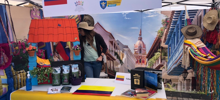 La Embajada de Colombia en Polonia, concurrente entre otros países, para Rumania, participó en el Día Multicultural de Brasov 