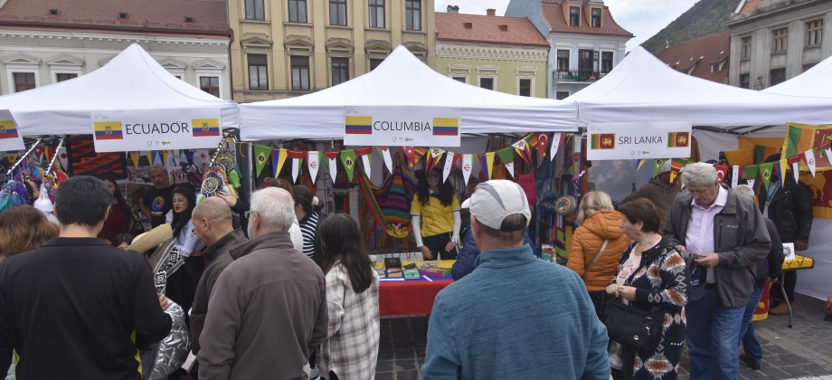 Festival Multicultural en Brasov, Rumania, contó con el apoyo de la Embajada de Colombia en Polonia