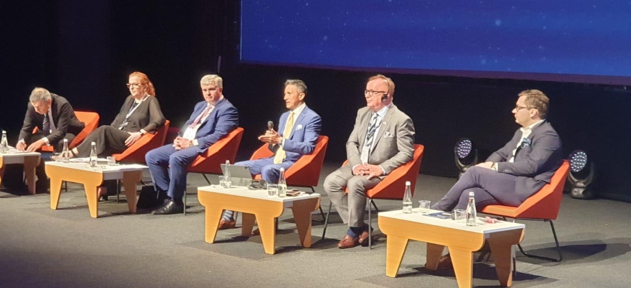 Embajador Javier Higuera visitó Torun para participar en el Welconomy Forum y reunirse con el Vicemariscal de Cuyavia y Pomerania y el Alcalde