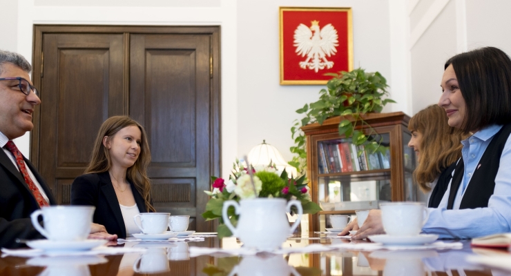 Embajador de Colombia para Polonia se reúne con la Vicemariscal del Sejm